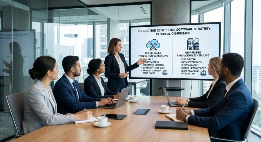 Cloud vs. On-Premise Production Scheduling Software: A 2026 Reality Check