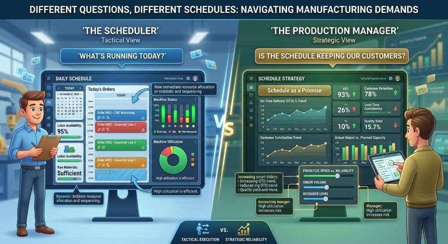 From Scheduler to Production Manager: How the Schedule Has to Change With the Role