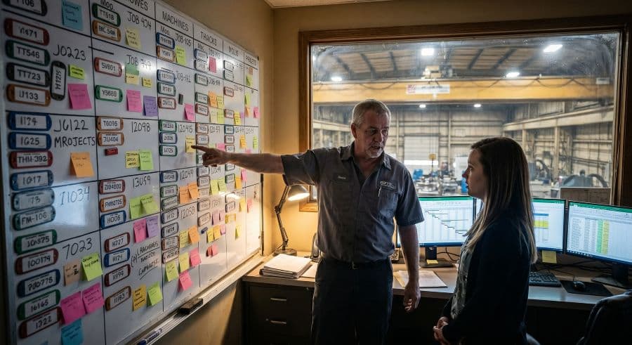 Detroit's Tooling Corridor: Scheduling a Mold & Die Shop in the Auto Capital