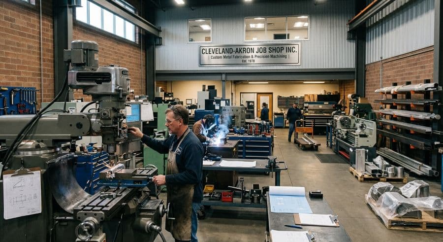 Running a Mixed-Portfolio Job Shop in Cleveland-Akron: When You Serve Five Industries at Once