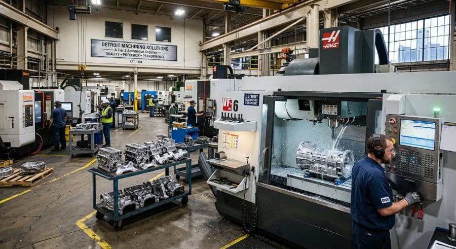 Tier 2 Auto-Supply Machining in Detroit: Scheduling Under EDI and IATF 16949