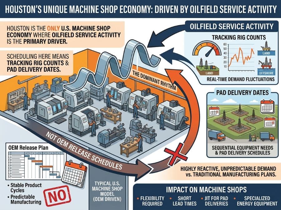 Houston's Energy Corridor Machine Shops: Inside the Oil & Gas Supply Base