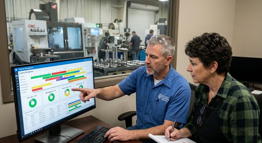 Machine Capacity Planning for Job Shops: How to Know What You Can Actually Take On