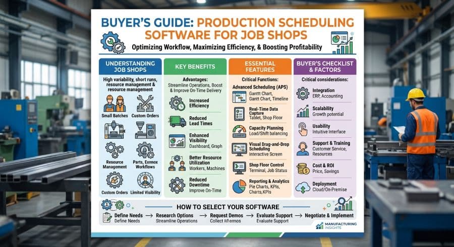 Production Scheduling Software for Job Shops in 2026: A Buyer's Guide